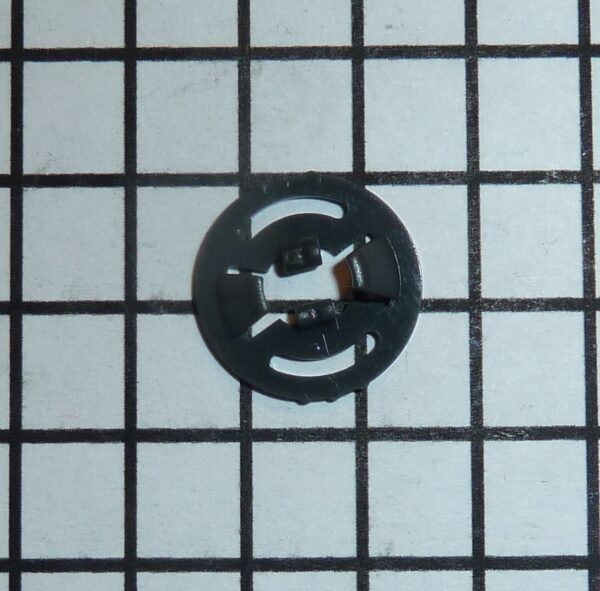 Abu Garcia Axle Clip.  This Axle Clip is used on most of the newer 5000/6000/7000 series casting reels by Abu Garcia.