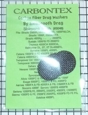 Smooth Drag Carbontex Drag Washer Set, #CBT S#2500th (#3948)