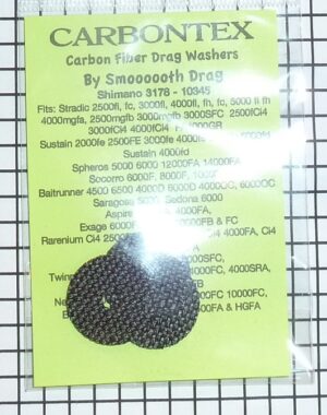 Smooth Drag Carbontex Drag Washer Set, #CBT S#3178-10345