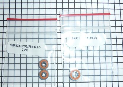 Boca Bearing Orange Seal Ceramic Bearings Set of 3