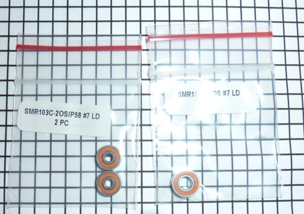 Boca Bearing Orange Seal Ceramic Bearings Set of 3