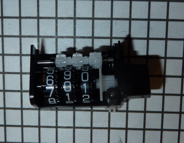 Daiwa #550-6100 Line Counter Assembly.  This line counter is found on the Daiwa LEXA-LC 300H, 300PWR-P, 300HL