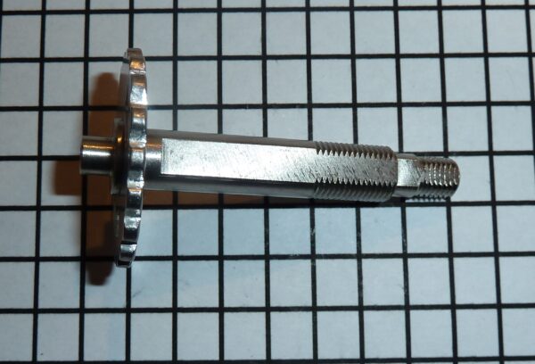 Okuma Drive Gear Shaft Assembly #17010282. 