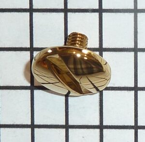 FIN-NOR Drag Knob Screw #1533180; Old # DF125-01